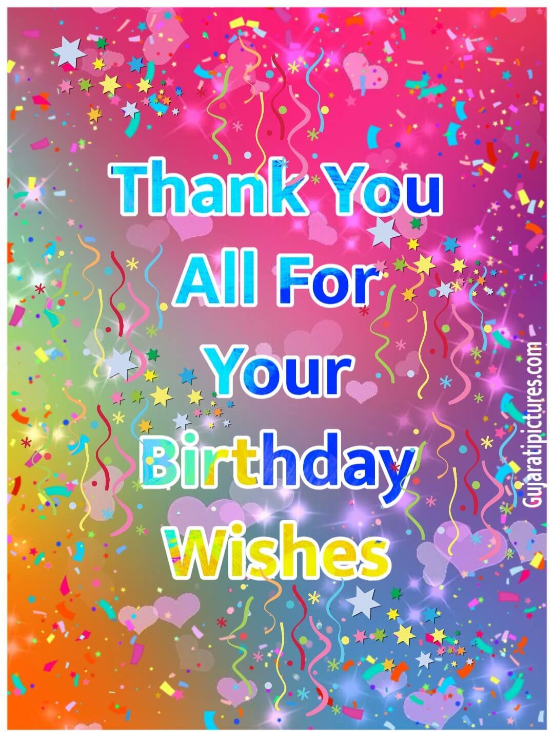Thanks for Birthday wishes - Gujarati Pictures – Website Dedicated ...