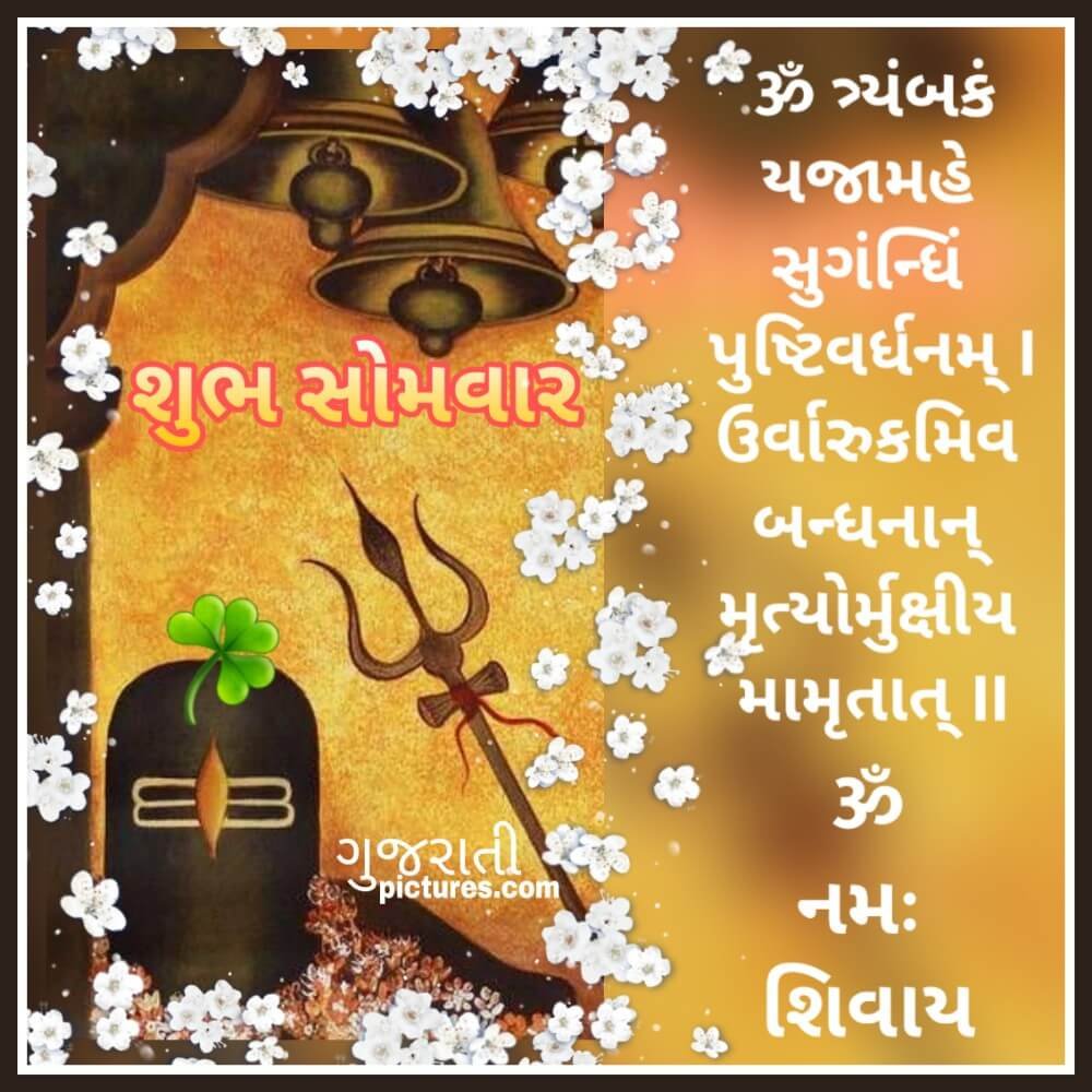 maha mrityunjaya mantra gujarati