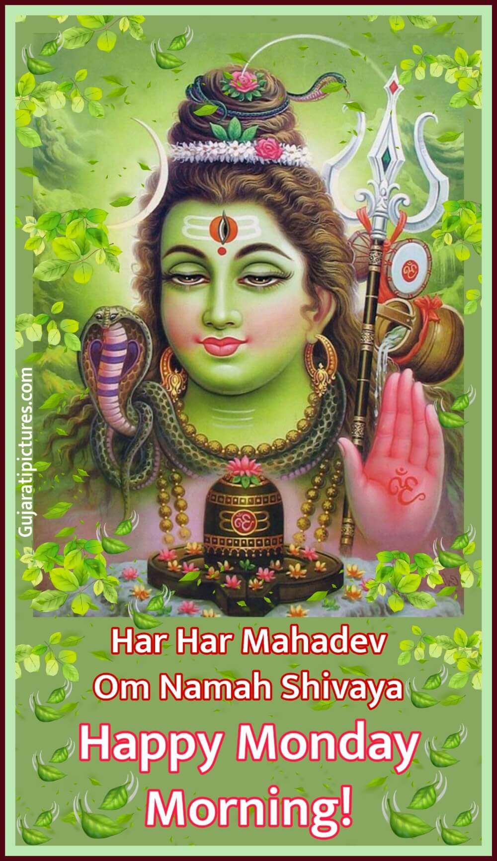 Happy Monday Morning, lord Shiva - Gujarati Pictures – Website ...