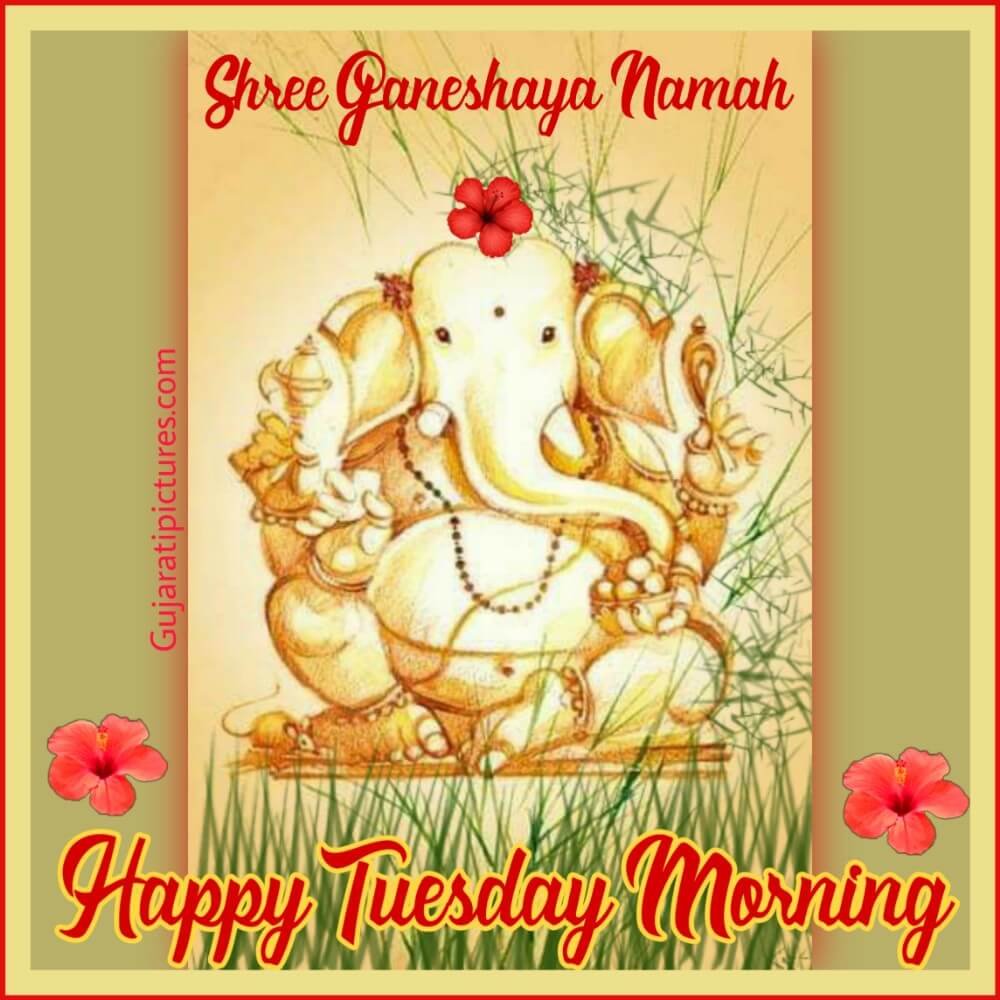 Happy Tuesday Morning, Jai Shree Ganesh