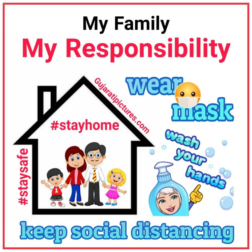 My Family My Responsibility, Stay Safe Image