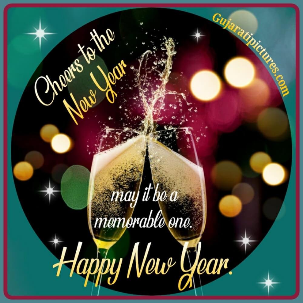 Cheers To The New Year, New Year Wish